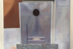 Theater Door. Oil on Canvas, 120 x 80 cm.
